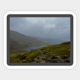 Tryfan Footpath Snowdonia Sticker